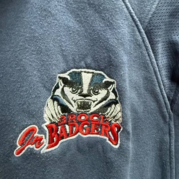 Under Armour Blue Zip Up Sweater - Picture 3 of 4